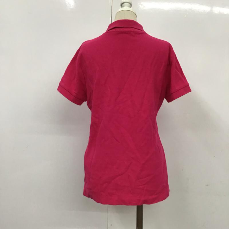 アベイシングエイプ A BATHING APE ポロシャツ 半袖 S 無地 桃 / ピンク /  レディース USED 古着 中古 10072502