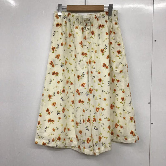 ニコアンド niko and... ボトムス ボトムス ST61CL04AD スカーチョ スカンツ ワイドパンツ L 花柄 マルチカラー / マルチカラー /  レディース USED 古着 中古 10072503