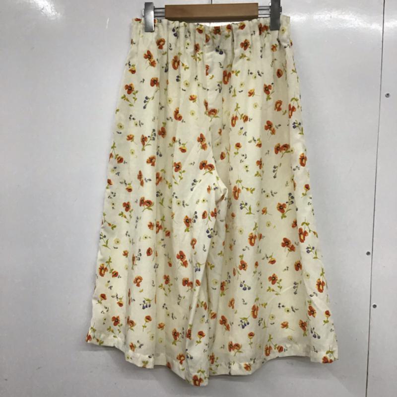 ニコアンド niko and... ボトムス ボトムス ST61CL04AD スカーチョ スカンツ ワイドパンツ L 花柄 マルチカラー / マルチカラー /  レディース USED 古着 中古 10072503