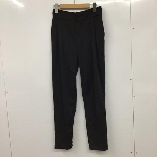 チャオパニック CIAOPANIC パンツ スラックス タック入り FREE 無地 黒 / ブラック /  レディース USED 古着 中古 10072507