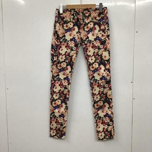 アズールバイマウジー AZUL BY MOUSSY ボトムス ボトムス 2506S631-0050 スキニー S 花柄 マルチカラー / マルチカラー /  レディース USED 古着 中古 10072510