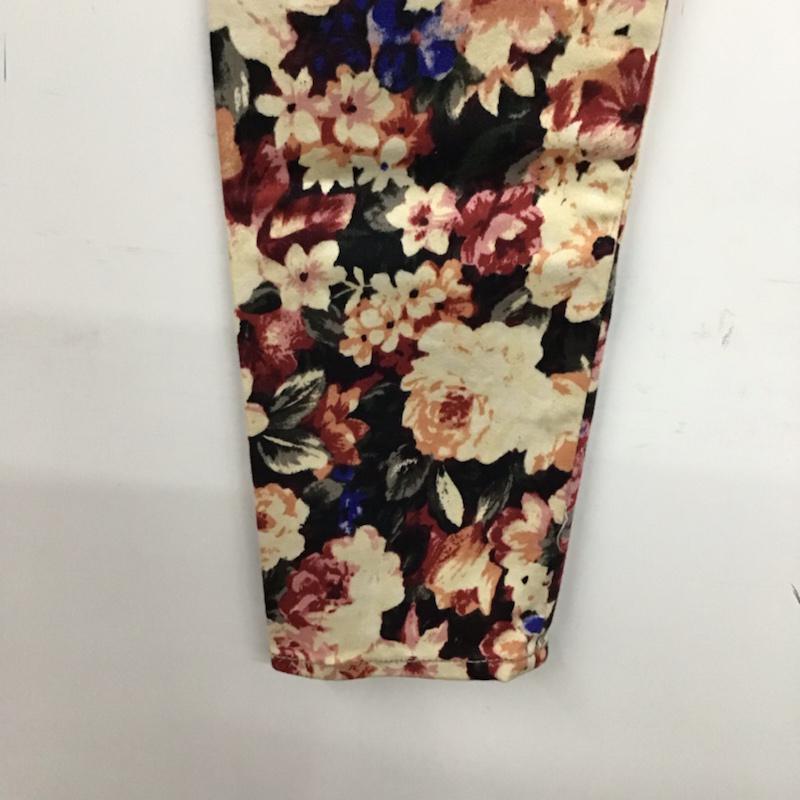 アズールバイマウジー AZUL BY MOUSSY ボトムス ボトムス 2506S631-0050 スキニー S 花柄 マルチカラー / マルチカラー /  レディース USED 古着 中古 10072510