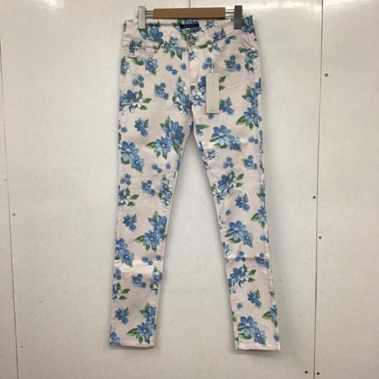 イング INGNI ボトムス ボトムス 1141-360370-00 スキニー ストレット M 花柄 マルチカラー / マルチカラー /  レディース USED 古着 中古 10072555