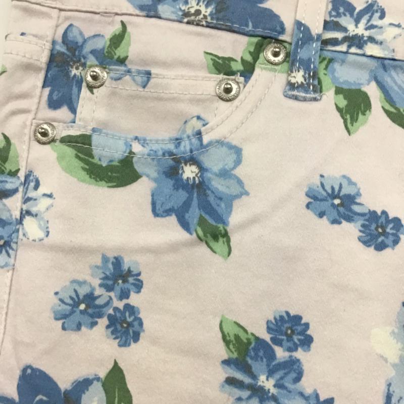イング INGNI ボトムス ボトムス 1141-360370-00 スキニー ストレット M 花柄 マルチカラー / マルチカラー /  レディース USED 古着 中古 10072555