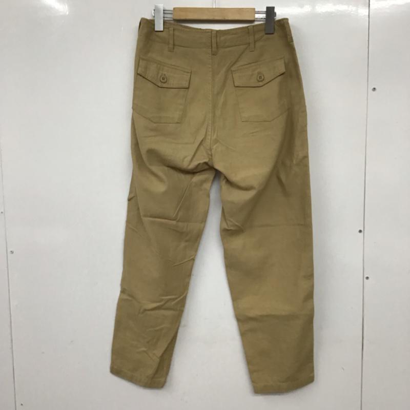 アースミュージックアンドエコロジー earth music&ecology パンツ ワークパンツ、ペインターパンツ 18173F30102 ベイカーパンツ M 無地 ベージュ / ベージュ /  レディース USED 古着 中古 10072557