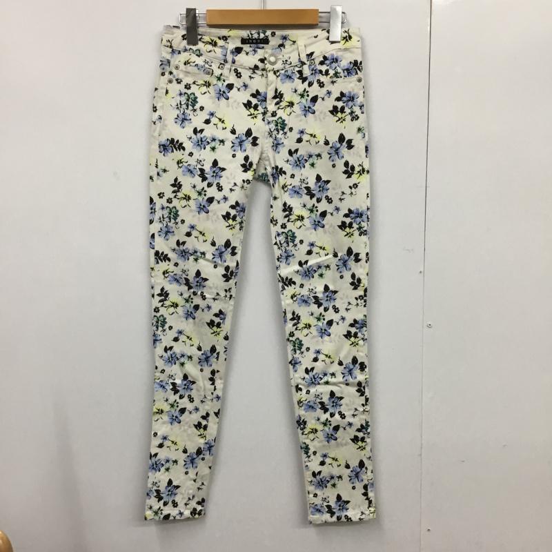 イング INGNI ボトムス ボトムス 131-340944-00 スキニー M 花柄 白 / ホワイト /  レディース USED 古着 中古 10072560