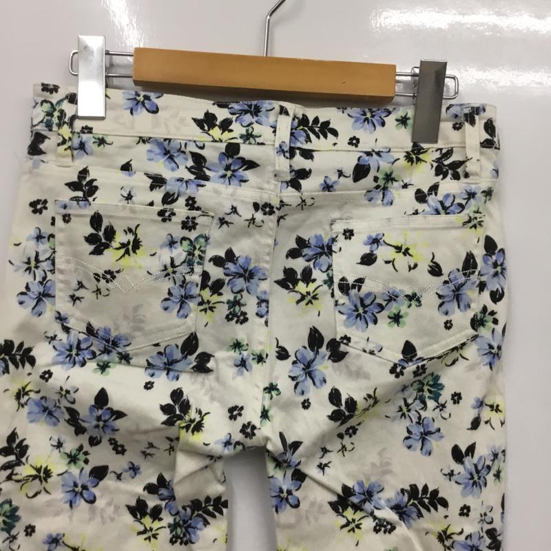 イング INGNI ボトムス ボトムス 131-340944-00 スキニー M 花柄 白 / ホワイト /  レディース USED 古着 中古 10072560