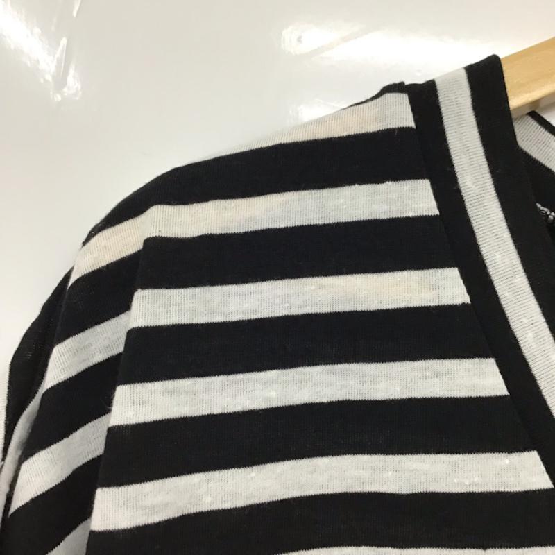 アヴァンリリィ Avan Lily ワンピース ミニスカート 1809A183-0830 カットソー FREE 無地 白 / ホワイト / X 黒 / ブラック /  レディース USED 古着 中古 10072568