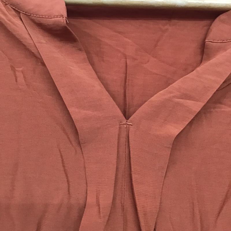 ザ ショップ ティーケー THE SHOP TK カットソー 七分袖 ノーカラー L 無地 マルチカラー / マルチカラー /  レディース USED 古着 中古 10072576