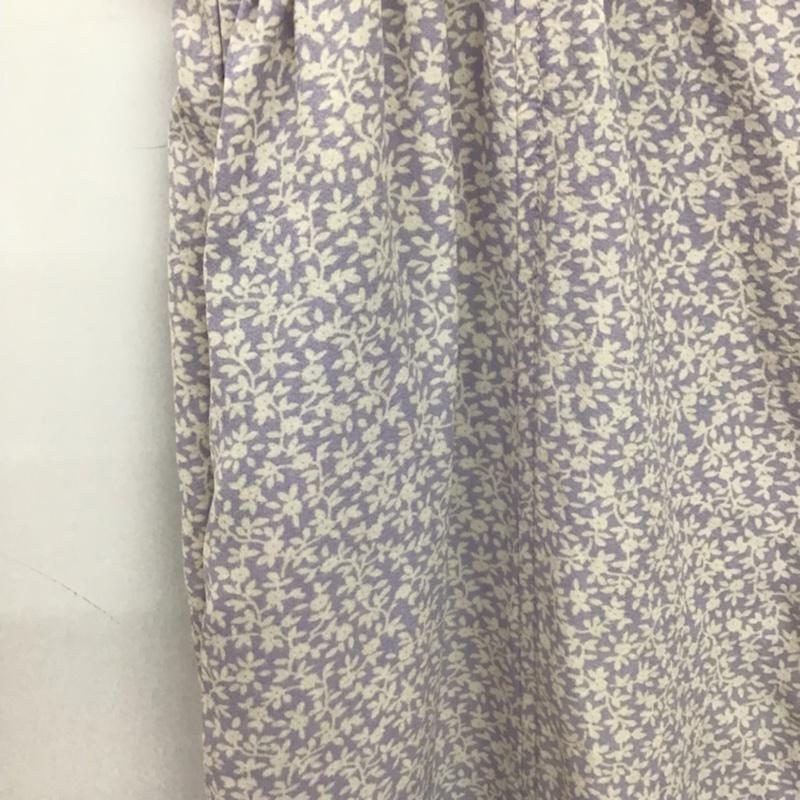 カスタネ Kastane ワンピース ロングスカート FREE 総柄 紫 / パープル /  レディース USED 古着 中古 10072584