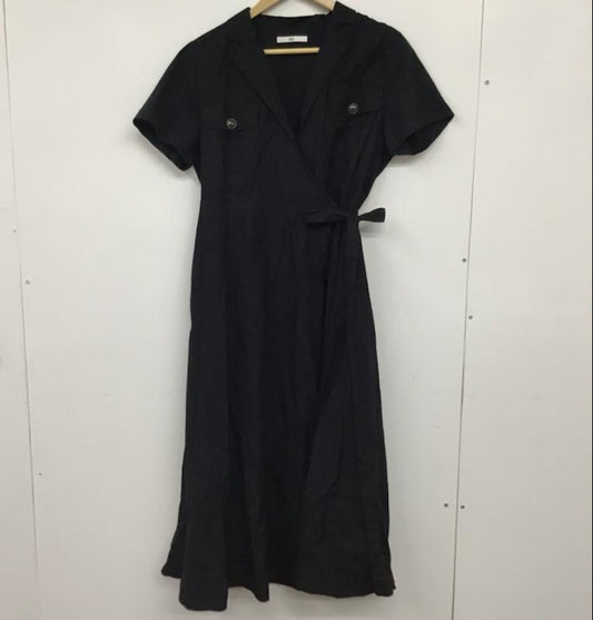 スライ SLY ワンピース ロングスカート 2 無地 黒 / ブラック /  レディース USED 古着 中古 10072588