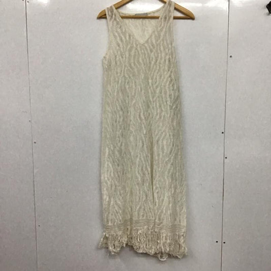 ザラ ZARA ワンピース ロングスカート M 無地 白 / ホワイト /  レディース USED 古着 中古 10072590