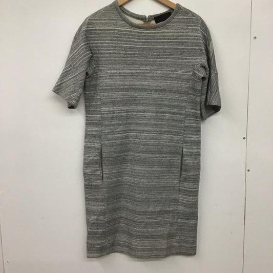 アンタイトル UNTITLED ワンピース ひざ丈スカート 1  灰 / グレー /  レディース USED 古着 中古 10072593