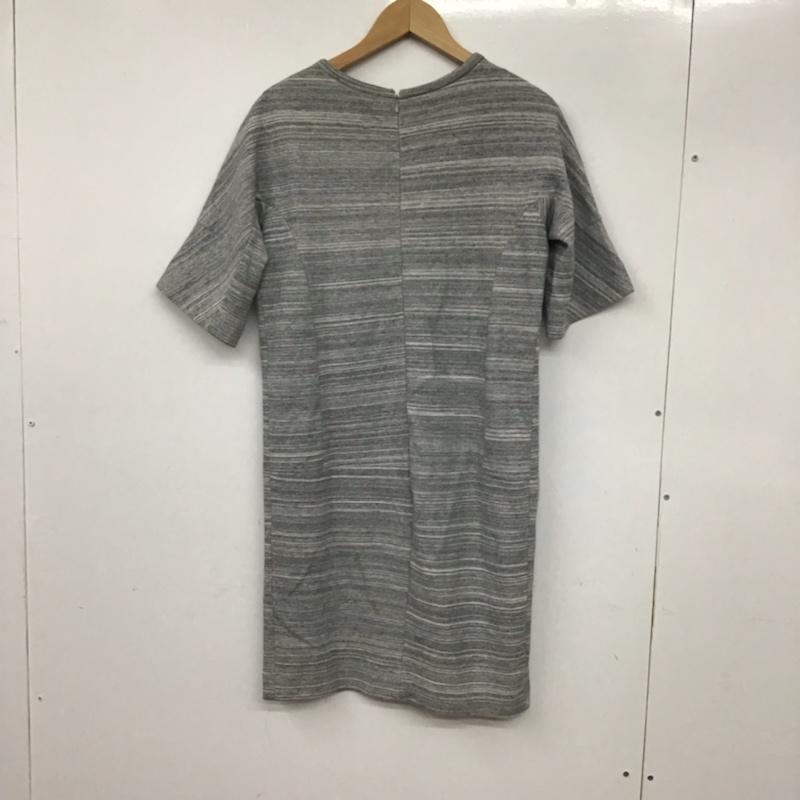 アンタイトル UNTITLED ワンピース ひざ丈スカート 1  灰 / グレー /  レディース USED 古着 中古 10072593