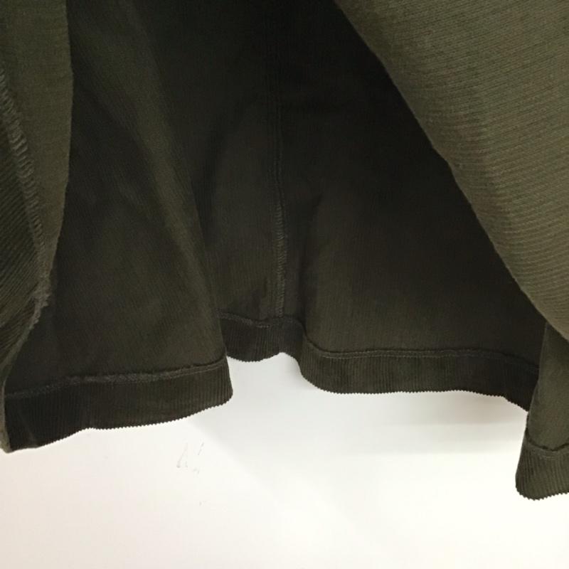 ザラベーシック ZARA BASIC スカート ロングスカート S 無地 カーキ / カーキ /  レディース USED 古着 中古 10072614
