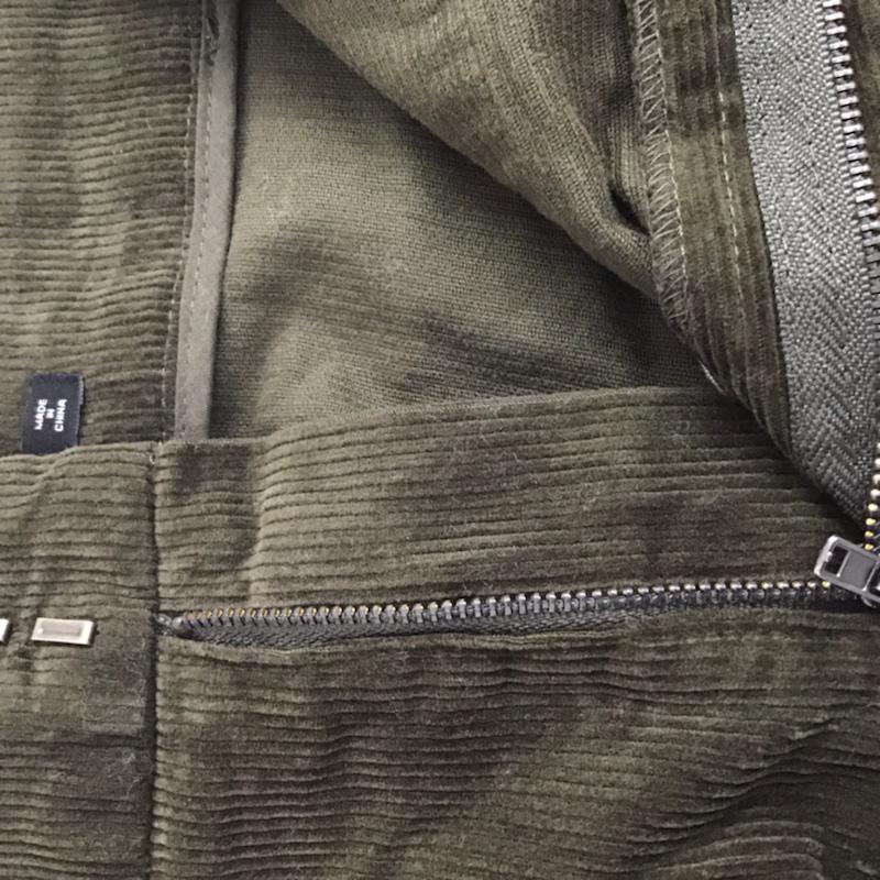 ザラベーシック ZARA BASIC スカート ロングスカート S 無地 カーキ / カーキ /  レディース USED 古着 中古 10072614