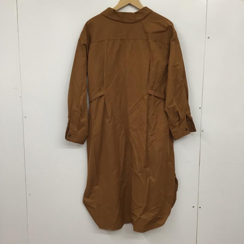 フリーズマート FREE'S MART ワンピース ロングスカート FREE 無地 茶 / ブラウン /  レディース USED 古着 中古 10072655