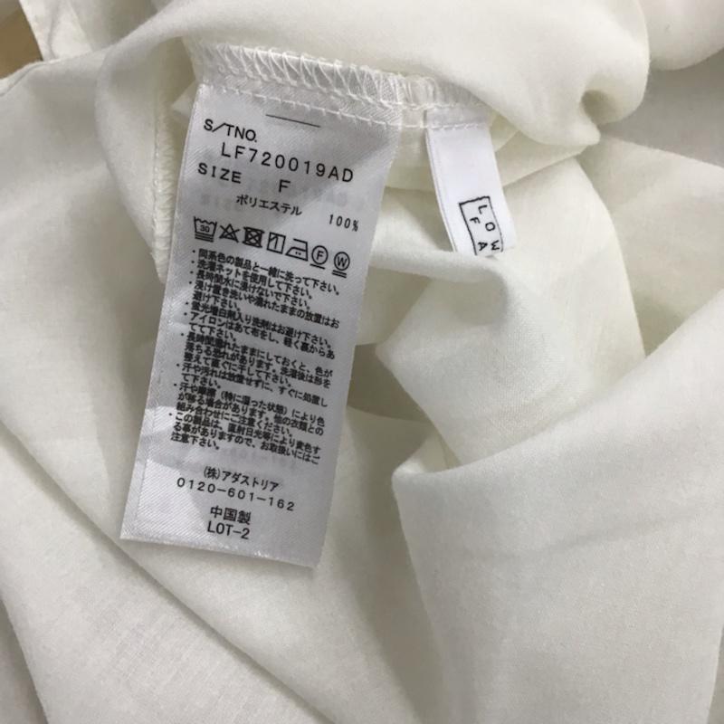 ローリーズファーム LOWRYS FARM ワンピース ロングスカート FREE 無地 白 / ホワイト /  レディース USED 古着 中古 10072656