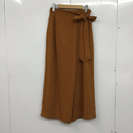 ナノベース nano base ボトムス ボトムス 38 無地 茶 / ブラウン /  レディース USED 古着 中古 10072670