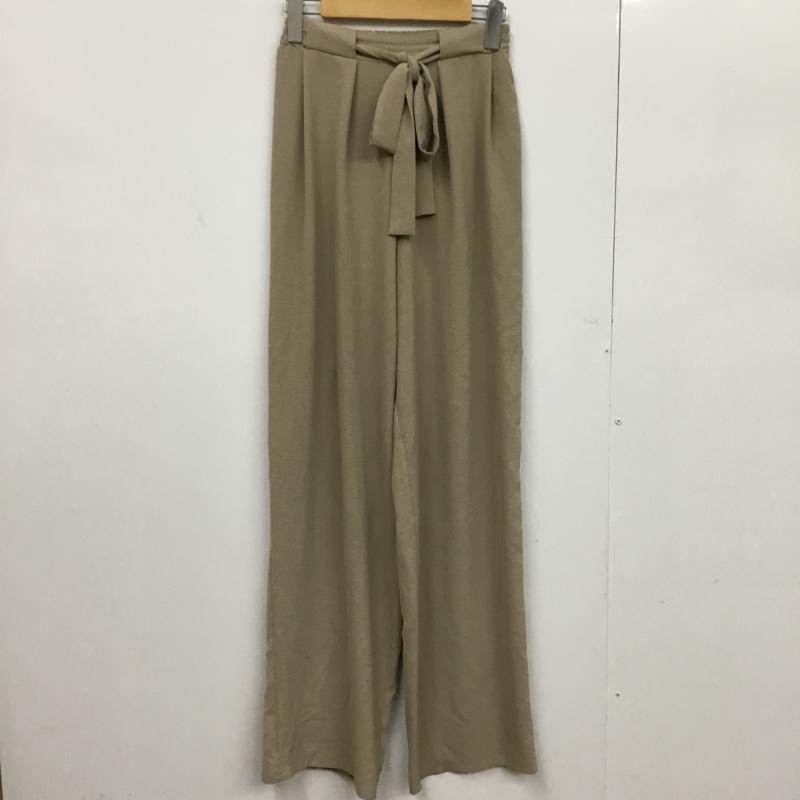 ザラ ZARA ボトムス ボトムス S 無地 ベージュ / ベージュ /  レディース USED 古着 中古 10072678