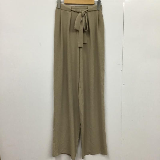 ザラ ZARA ボトムス ボトムス S 無地 ベージュ / ベージュ /  レディース USED 古着 中古 10072678