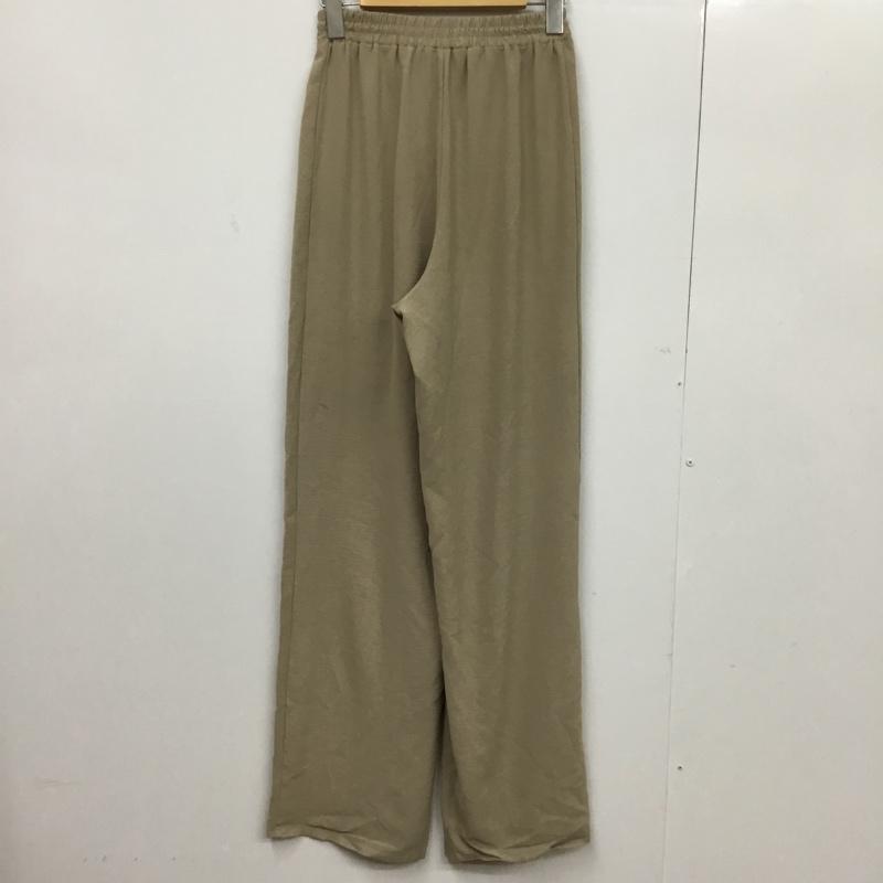 ザラ ZARA ボトムス ボトムス S 無地 ベージュ / ベージュ /  レディース USED 古着 中古 10072678