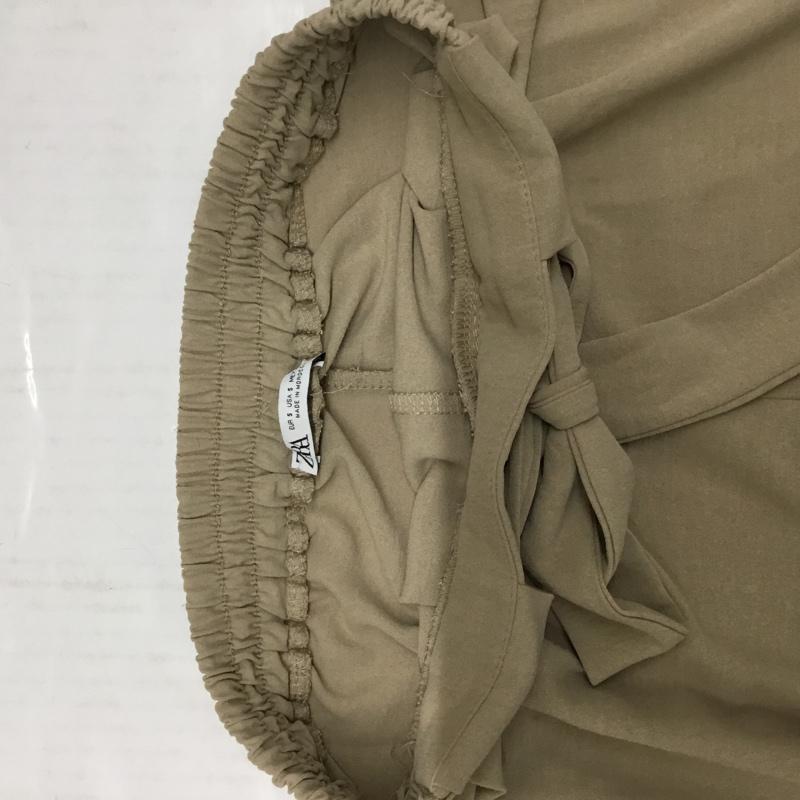 ザラ ZARA ボトムス ボトムス S 無地 ベージュ / ベージュ /  レディース USED 古着 中古 10072678