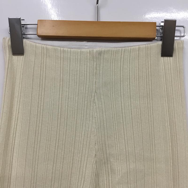 ムルーア MURUA ボトムス ボトムス FREE 無地 オフホワイト / オフホワイト /  レディース USED 古着 中古 10072679