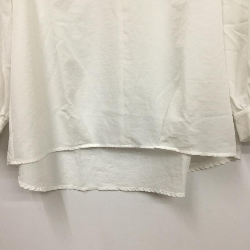 フレームス レイカズン frames RAY CASSIN カットソー 長袖 FREE 無地 白 / ホワイト /  レディース USED 古着 中古 10072680