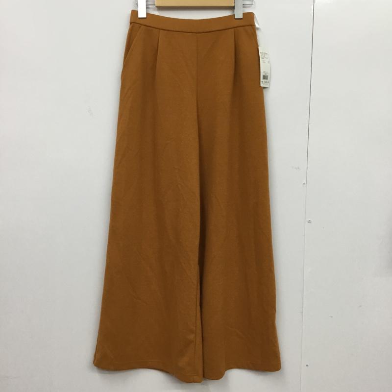 インデックス index ボトムス ボトムス タグ付き M 無地 茶 / ブラウン /  レディース USED 古着 中古 10072682