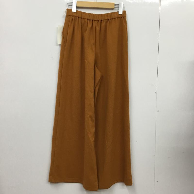 インデックス index ボトムス ボトムス タグ付き M 無地 茶 / ブラウン /  レディース USED 古着 中古 10072682