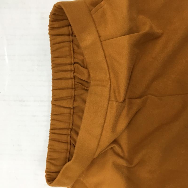 インデックス index ボトムス ボトムス タグ付き M 無地 茶 / ブラウン /  レディース USED 古着 中古 10072682
