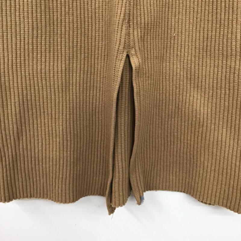 ローリーズファーム LOWRYS FARM スカート ひざ丈スカート M 無地 茶 / ブラウン /  レディース USED 古着 中古 10072701