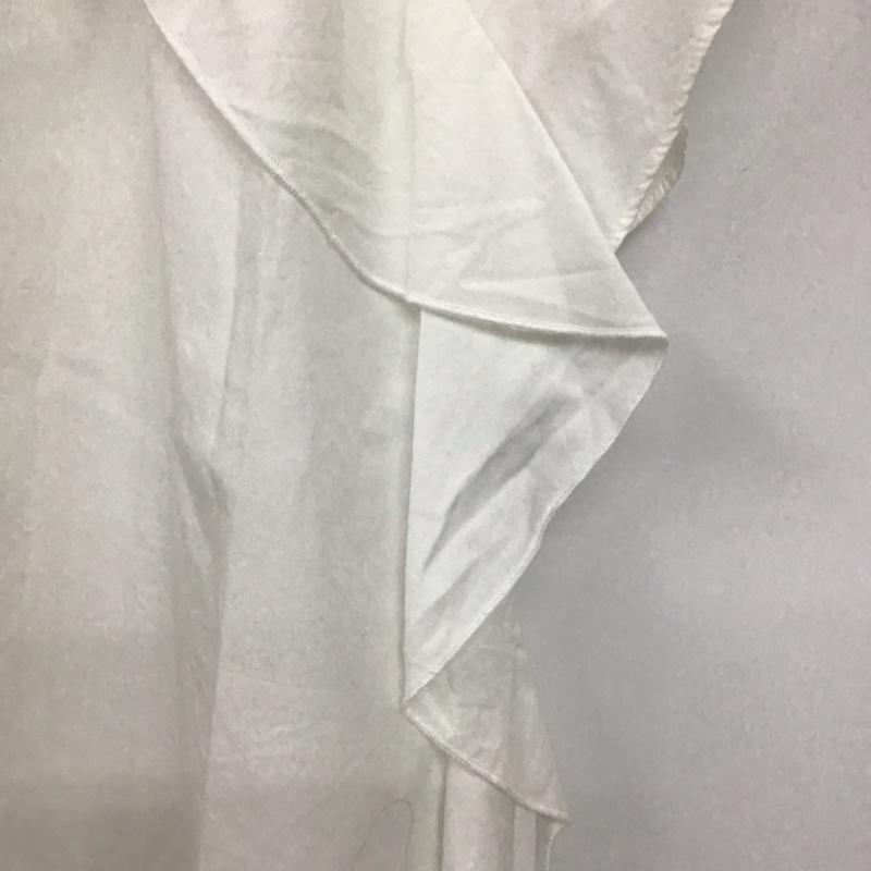 ザラベーシック ZARA BASIC カットソー 半袖 M 無地 白 / ホワイト /  レディース USED 古着 中古 10072706