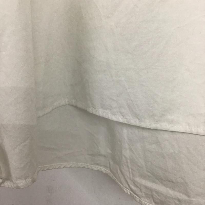 ザラベーシック ZARA BASIC カットソー 半袖 M 無地 白 / ホワイト /  レディース USED 古着 中古 10072706