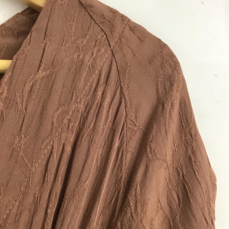 セレクトモカ select MOCA ワンピース ロングスカート M 無地 茶 / ブラウン /  レディース USED 古着 中古 10072709