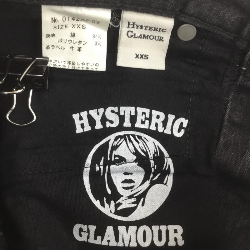 ヒステリックグラマー HYSTERIC GLAMOUR パンツ デニム、ジーンズ XXS 黒 / ブラック /  メンズ USED 古着 中古 10072728