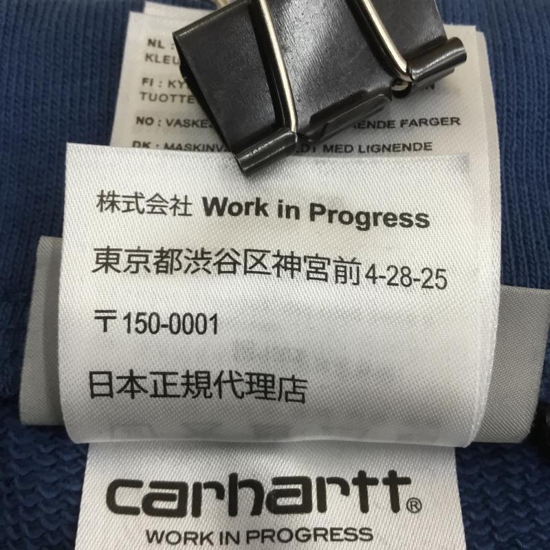 カーハート ダブリューアイピー Carhartt WIP パンツ ショートパンツ XL ロゴ、文字 青 / ブルー /  メンズ USED 古着 中古 10072732