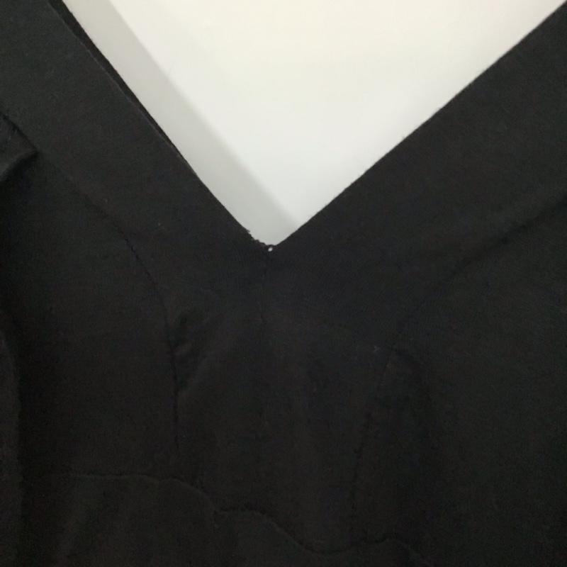 エルビーゼロスリー LB-03 カットソー 半袖 10211252 Vネック FREE 無地 黒 / ブラック /  レディース USED 古着 中古 10072753