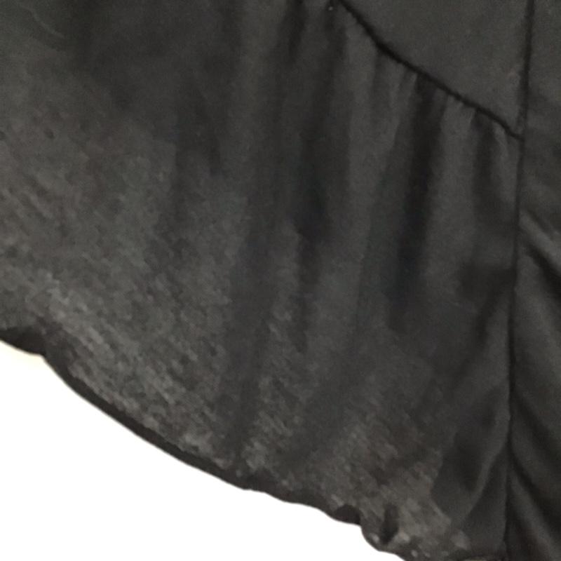 アズールバイマウジー AZUL BY MOUSSY カットソー 半袖 2504S180-1660 ビーズ 7号 無地 黒 / ブラック /  レディース USED 古着 中古 10072771