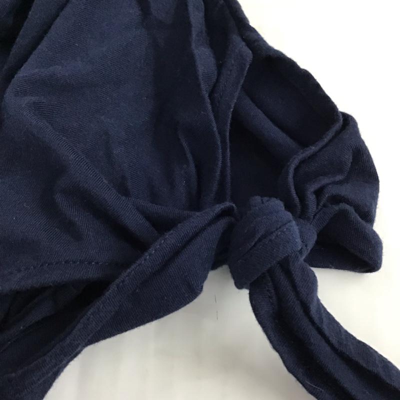 アズール AZUL カットソー 半袖 2509AW80-0202 ドルマン M 無地 紺 / ネイビー /  レディース USED 古着 中古 10072773