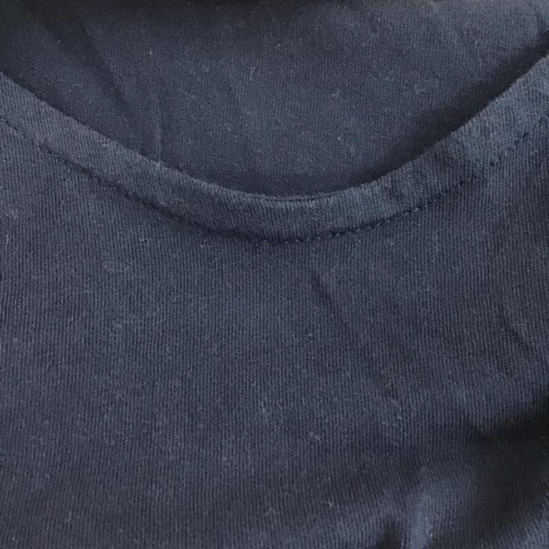アズール AZUL カットソー 半袖 2509AW80-0202 ドルマン M 無地 紺 / ネイビー /  レディース USED 古着 中古 10072773