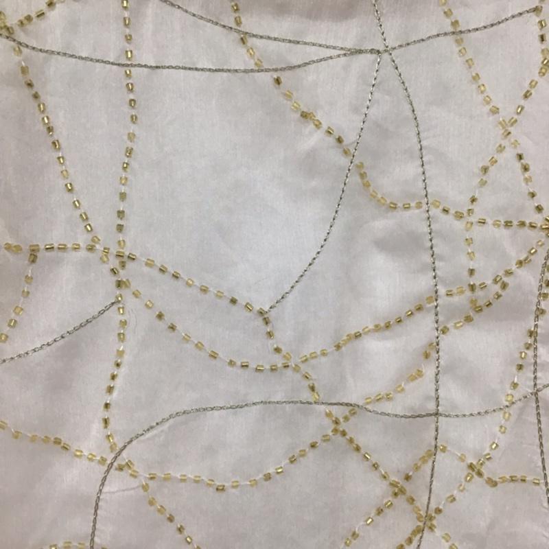 ムルーア MURUA カットソー 半袖 011030401801 ビーズ FREE  桃 / ピンク / X 金 / ゴールド /  レディース USED 古着 中古 10072780