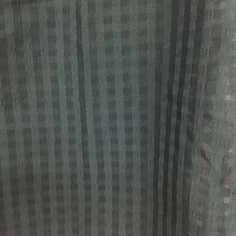 アースミュージックアンドエコロジー earth music&ecology カットソー 半袖 10163C11010 胸フリルプルオーバー FREE チェック 緑 / グリーン /  レディース USED 古着 中古 10072793