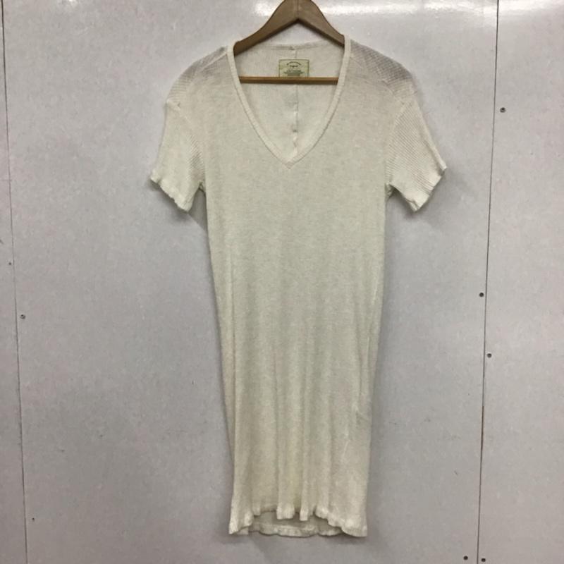 アングリッド Ungrid ワンピース ひざ丈スカート FREE 無地 白 / ホワイト /  レディース USED 古着 中古 10072828