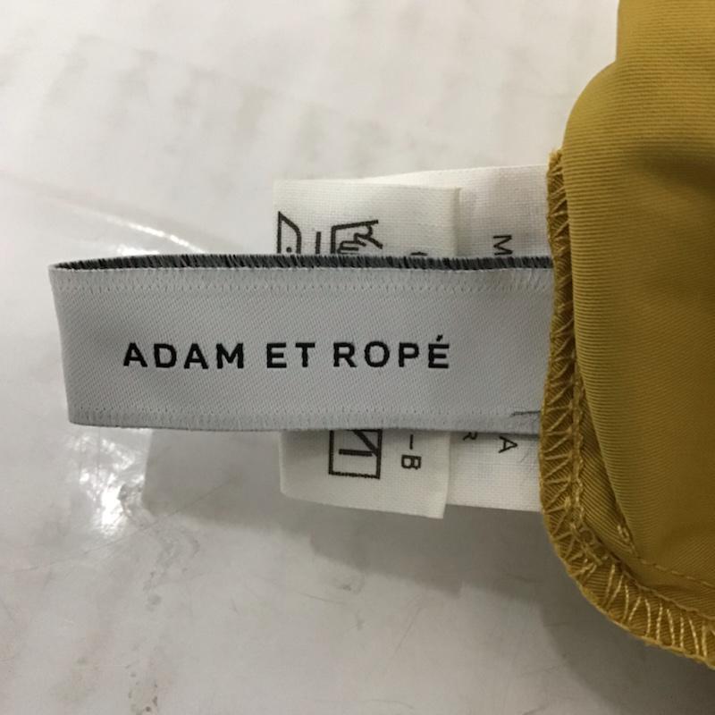 アダムエロペ ADAM ET ROPE' スカート ひざ丈スカート GAQ-28000-B ギャザー FREE 無地 マスタード / マスタード /  レディース USED 古着 中古 10072838