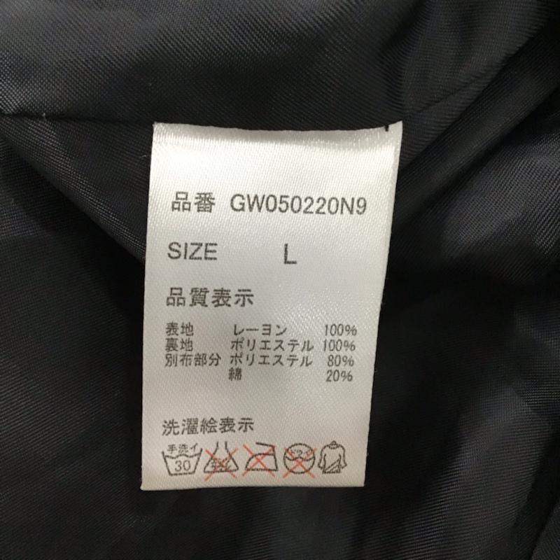 グローバルワーク GLOBAL WORK パンツ ショートパンツ GW050220N9 L 総柄 白 / ホワイト / X 黒 / ブラック /  レディース USED 古着 中古 10072840