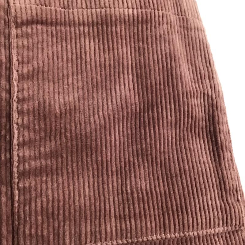 ヘザー Heather スカート ひざ丈スカート コーデュロイスカート S 無地 桃 / ピンク /  レディース USED 古着 中古 10072842