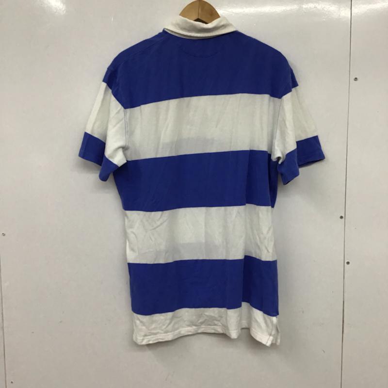 ポロバイラルフローレン Polo by RALPH LAUREN ポロシャツ 半袖 LL ボーダー柄 マルチカラー / マルチカラー /  メンズ USED 古着 中古 10072861
