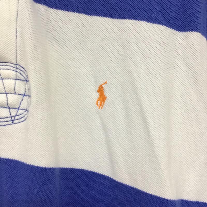 ポロバイラルフローレン Polo by RALPH LAUREN ポロシャツ 半袖 LL ボーダー柄 マルチカラー / マルチカラー /  メンズ USED 古着 中古 10072861